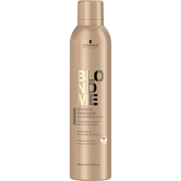 Schwarzkopf BLONDME BLONDE WONDERS DRY SHAMPOO FOAM 300ML