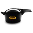 thumbnail image 1 of Futura Jumbo Hard Anodised Aluminium Inner Lid Pressure Cooker, Black 7 Liters (FP7J), 1 of 4