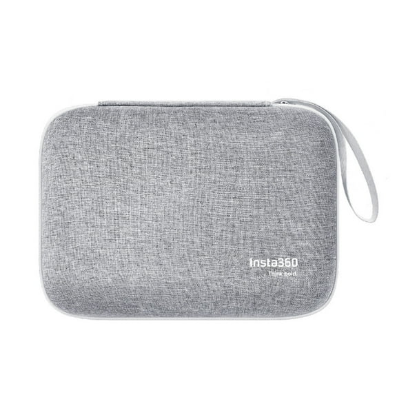 Protective Carrying Case for Insta360 GO 3 GO 3S - Bigcan Compact Storage Bag with Custom Foam Insert, Shockproof Semi-Hard Travel Organizer with Handle for Camera Accessories