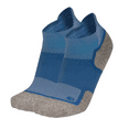 thumbnail image 1 of OS1st Unisex Wellness Performance No Show Socks Steel Blue - OS1-3854SB, 1 of 1