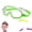 D#, variant on kids goggles for swimming 8-12, Goggles Kids, Wide View Swim Goggles Anti-UV Anti-Fog Leak-Proof, Snap Goggles With Nose Clip Ear Plugs
