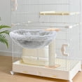 thumbnail image 4 of Raindrops 1 Set Soft Cat Tree Hammock Grey Lint Material for Cats, 4 of 8