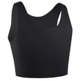 thumbnail image 3 of Blmnix Women Bras Longline Plus Size Seamless Bras Racerback Bras Bra Black Comfortable Bras for Women,M, 3 of 4