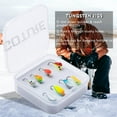 thumbnail image 2 of Goture Ice Fishing Jig Set Ice Fishing Lures for Panfish Crappie Sunfish Perch Walleye Pike Bluegill Sunfish Jig Head Hook Set, 2 of 6