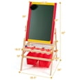 thumbnail image 7 of Barara King Kid's Art Easel, Drawing Easel,Flip-Over Double-Sided Kids Art Easel, 7 of 7
