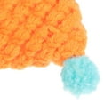thumbnail image 3 of CATIEBYE Soft Orange Knitted Hat for Pets Including Guinea Pig Rabbit Versatile and Easy to Wear, 3 of 8