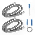 thumbnail image 1 of Universal CPAP Tubing Replacement Hoses, 6ft, 2 Pack, Compatible with Respironics and ResMed Devices, 1 of 5