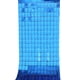 thumbnail image 1 of Nvzi Paquete de 5 cortinas de fondo de papel de aluminio de 39,37 x 78,74 pulgadas, serpentinas de oropel para decoraciones de fiesta de cumpleaños,fiesta de discoteca, azul, 1 of 4