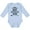 AE-Light Blue, variant on Inktastic Best Nephew Ever from Aunt Boys Long Sleeve Baby Bodysuit