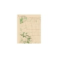 thumbnail image 4 of Topographical Map - Tuscola Texas Quad - USGS 1967 - Vintage Wall Art, 4 of 4