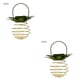 thumbnail image 4 of Toystoory FangNymph, 2 piezas, luz Solar para exteriores, impermeable, forma de piña, lámpara Solar de jardín, cadena, decoración colgante 24LED 2piezas, 4 of 6