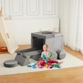 thumbnail image 2 of GarveeHome - Sofá Modular de Juego para niños, 15 Piezas para Sala de Juegos, sofá de Piso para niños y niñas, sofá de Pepita para niños, sofá de Juego Creativo para niños, 2 of 7