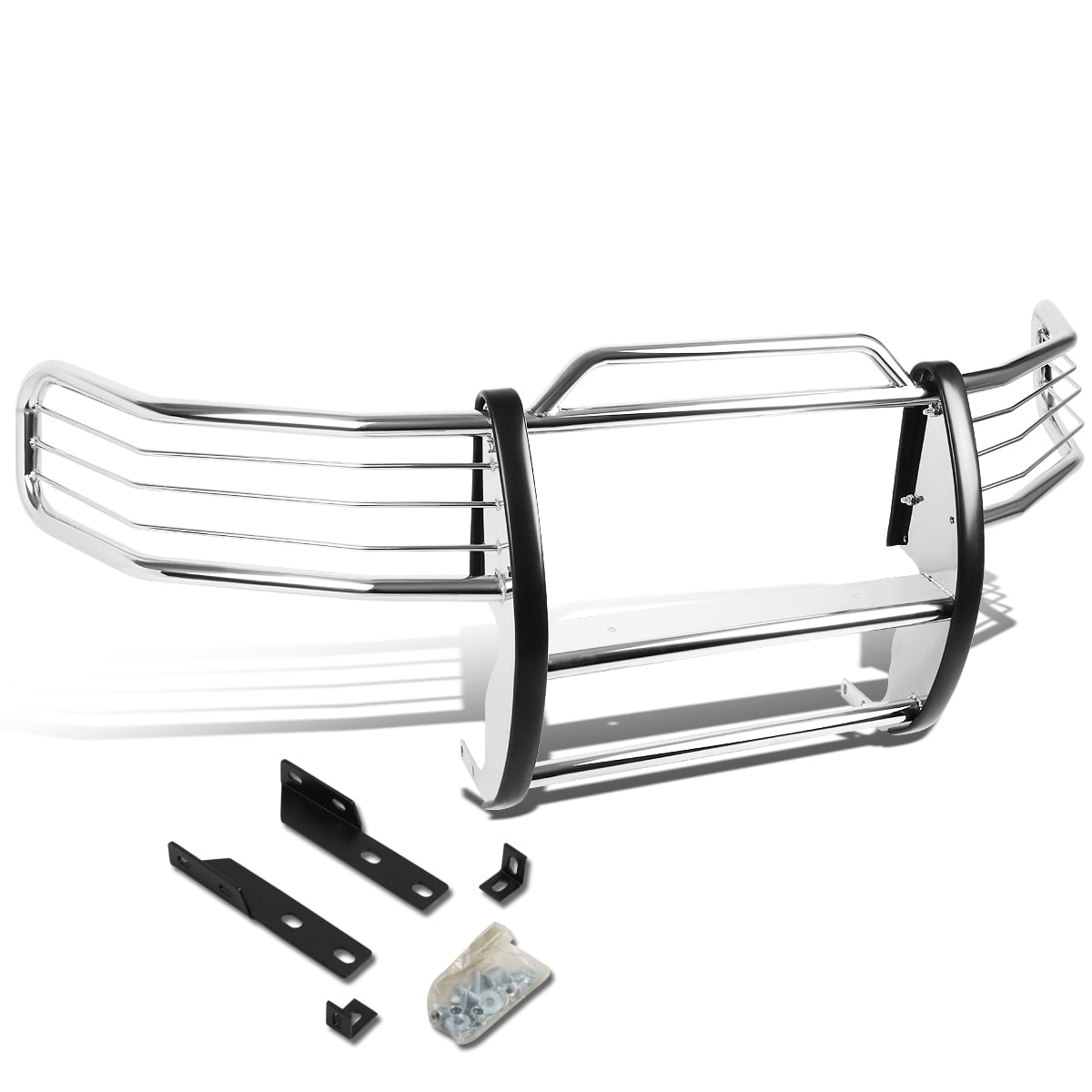 DNA Motoring GRILLG027SS For 1997 to 1998 Ford Expedition / F150 4WD