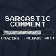 thumbnail image 2 of Funny Sarcastic Comment Loading Joke Plus Size Crewneck Graphic Tee Shirt Brisco Brands 3X, 2 of 5