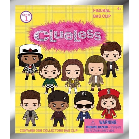 3D Figural Bag Clip Clueless 30th Anniversary Mystery Pack (1 RANDOM Figure)