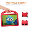 thumbnail image 3 of Allytech Rubber Case for Lenovo Tab M10 Plus 10.3-inch TB-X606F, Kids Friendly EVA Silicone Case Cover Handle Kickstand Heavy Duty Shockproof Protection Lightweight, Red, 3 of 8