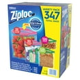 thumbnail image 4 of Ziploc Gallon, Quart, Snack & Sandwich Bags (Variety 347 Bags), 4 of 5