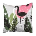 thumbnail image 1 of BOSDECO Colorful 90S Abstract Painting With Ink In Memphis Style Paint Brushes Tropical Brush Pillowcase Cover 18x18 inch, 1 of 1