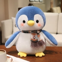 Cute Blue Penguin Plush Stuffed Animal Toy Doll - 9“ Penguin Stuffed Animals Soft Plush Cute Travel Doll for Lovers in Birthday, Christmas, Valentine Boys Girls G