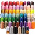 thumbnail image 1 of Hilo de bordar New brothread, 60 colores, poliéster, 5000 m, 1 of 5