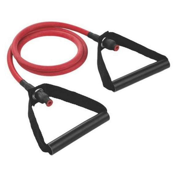 Balego Resistance Tubing with Handles, Red, Medium-Heavy