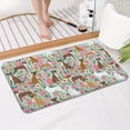 thumbnail image 4 of Cute Boxer Dog and Flowers Florals Bathroom Rugs Mat,Non Slip Microfiber Bathroom Rug,Rubber Backing,Soft Bathroom Mats for Bathroom Floor,Tub and Shower,17x30in(43x75cm), 4 of 5