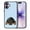 Rottweiler Dog Lying Down Looking Up On Light Blue Background, variant on WIRESTER Shockproof Soft Rubber Cover Case for Apple iPhone 17 6.3" 2025, French Bulldog Dog Lying Down Looking Up On Pale Aqua Background