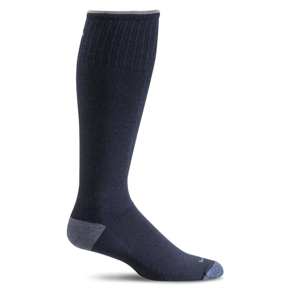 Sockwell Men's Elevation Firm Graduated Compression Sock, Navy - L/XL
