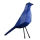 thumbnail image 5 of Adornos geométricos de pájaros de Origami Sunnimix de resina azul Talla L, 5 of 8