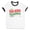 White/Black, variant on Very Merry Phlebotomist Ringer Tee Shirt Unisex X-Large White/Kelly Green