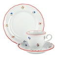 thumbnail image 3 of Porcelain Cup for Mocha Cappuccino Tea and Coffee Waltz of the Flowers Porcelain Tea Cup and Saucer Set Floral Tea Cup with Matching Saucer, 3 of 9
