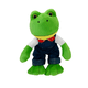 thumbnail image 1 of Peluche Rana Rene 30cm Malubero, Verde Overol Azul, 1 of 5