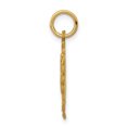 thumbnail image 2 of Pendentif Breloque Collier Monogramme Prénom Lettre K Délicate Cœur en Or Jaune 14k, 2 of 8