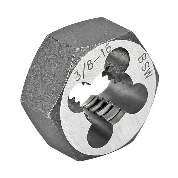 3/816 BSW Hex Rethreading Die, Carbon Steel Hexagon Taper Pipe Die