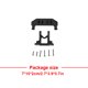 thumbnail image 4 of Vogacara Reemplazo de piezas de actualización de soporte de conexión de montaje de carcasa trasera para SCX24 90081 Kits de construcción modelo Negro Vogacara FN001788-01, 4 of 6