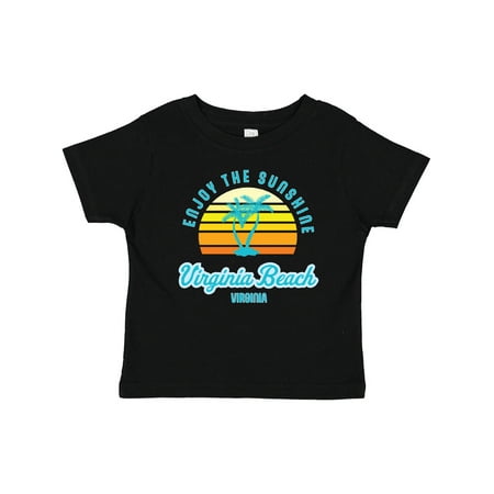 

Inktastic Summer Enjoy the Sunshine Virginia Beach Virginia in Blue Boys or Girls Baby T-Shirt