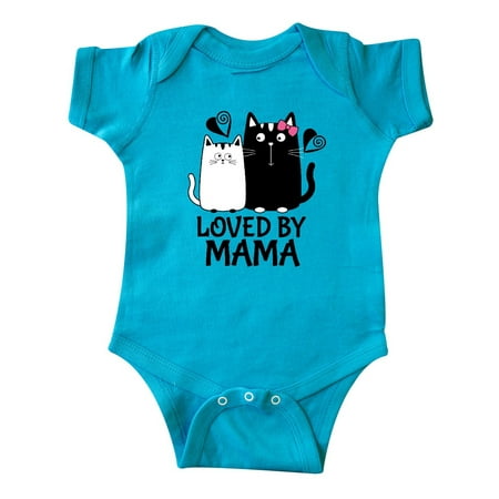 

Inktastic Loved By Mama Baby Outfit Gift Baby Boy or Baby Girl Bodysuit