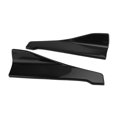 thumbnail image 4 of 48cm Skirt Spoiler Rear Lip /Side Extension Rocker Splitters Winglet Wings Black, 4 of 12