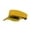 Yellow, variant on Adjustable Transparent PVC Topless Visor Hat for Women with UPF 50+, Summer Sunscreen Visor for Golf Tennis and Pickleball, Topless Baseball Visor for Running and Beach Activities,Pink