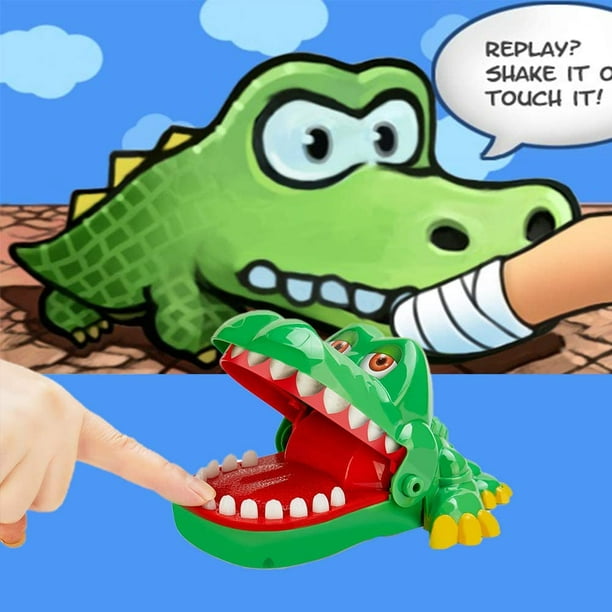 Jeu De Jouets Pour Enfants Crocodile Teeth, Jeu De Dentiste Crocodile Bite  Finger Amusant Pour Les Enfants - Temu Canada