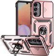 thumbnail image 1 of Estuche GANGXUN para Samsung Galaxy A34 5G, soporte giratorio 360°, estilo mecánico y magnético, 1 of 5