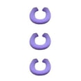 thumbnail image 1 of Destyer Removable Toilet Seat Cover Exquisite Craft Easy Installation Skin-friendly Bathroom Pad Mat No Shedding Durability Purple 3Set, 1 of 6