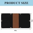 thumbnail image 3 of Black Brown Fluorescent Light Covers, Contemporary Boho Modern Art Magnetic Light Covers for Ceiling Lights, Fluorescent Ceiling Shade Filters for Classroom Bedroom Office 4x2Ft x 4PCS, 3 of 8