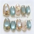 RAGUPEL 30-Piece Handmade Press on Acrylic Nails | Adorable,Durable ...