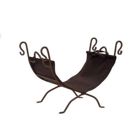 

Dagan Bronze and Black Wrought Iron Log Holder 26.75 x 14