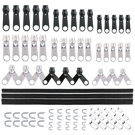 83 PCS Zipper Repair Kit Zipper Replacement with Install Plier for Bags ...