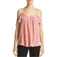 thumbnail image 1 of Blusa de punto Joie con hombros descubiertos para mujer rosa mediana, 1 of 2