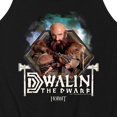 thumbnail image 3 of The Hobbit - Dwalin The Dwarf - Men's Jersey Tank Top, 3 of 5