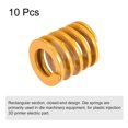 thumbnail image 3 of Resorte de compresión Unique Bargains 10uds 20mm OD 20mm Largo Amarillo, 3 of 5
