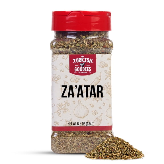 Turkish Goodies Authentic Middle Eastern Zaatar Spice Blend with Hyssop and Sumac, 6.5 oz